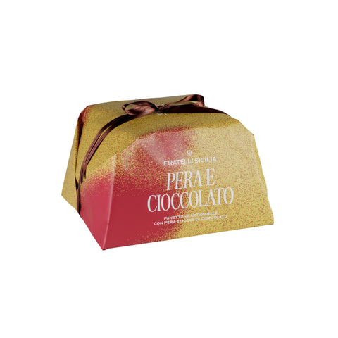 Fratelli Sicilia Pears and chocolate panettone 500g