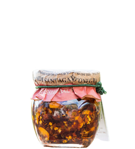 Frantoio Sant'Agata Garlic chili extra virgin olive oil 90g