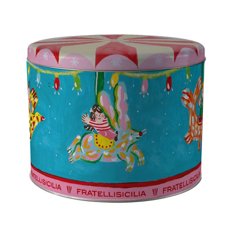 La Giostra Classic Premium panettone with raisins and sicilian oranges