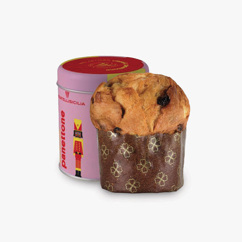 Fratelli Sicilia Mini classic panettone with raisins and sicilian oranges 100g