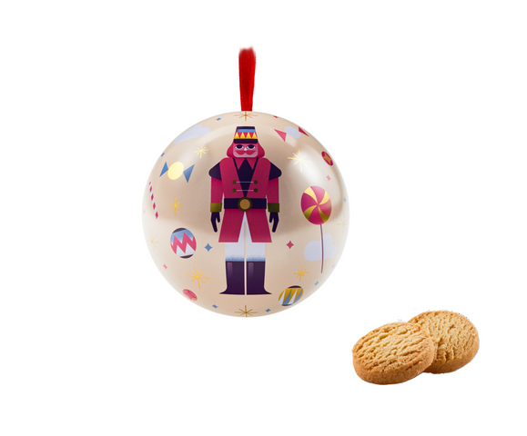 Domori christmas ball with shortbread 32g