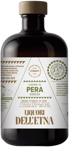 Liquori dell'Etna Pear Coscia 500 mL