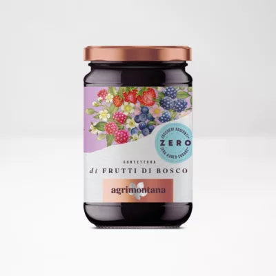 Agrimontana Wild Berries Jam - Zero Sugars 290g