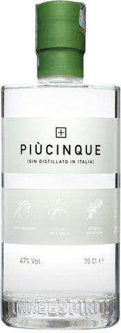 Threespirits Piucinque Piucinque Gin 700 mL