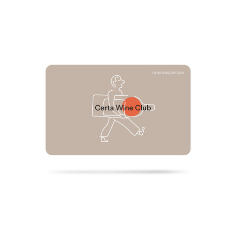 Certa Wine Club Single Membership - 1 Year Subscription