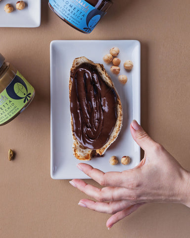 Giraudi Giacometta hazelnuts and dark chocolate cream 200g