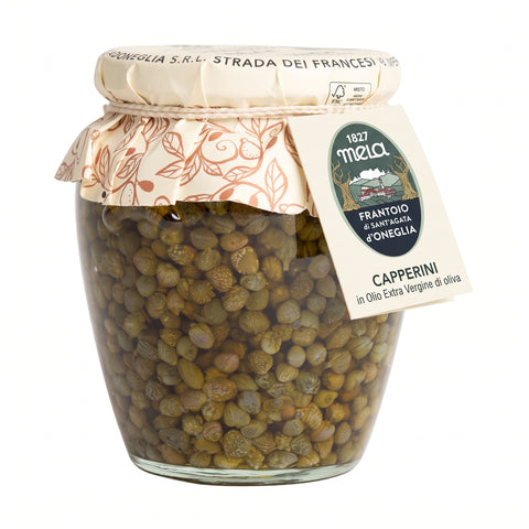 Frantoio Sant'Agata d'Oneglia Capers in Extra Virgin Olive Oil (EVO) 90gr