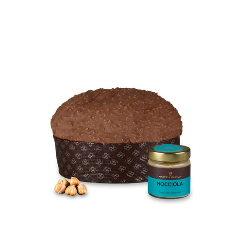 Fratelli Sicilia hazelnut panettone 800g