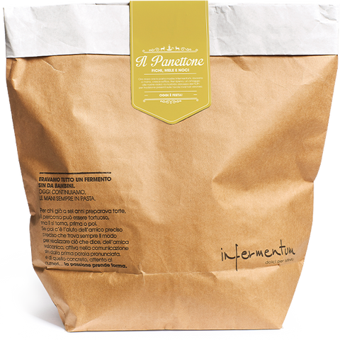 Infermentum Panettone with figs, apples and walnuts 1kg