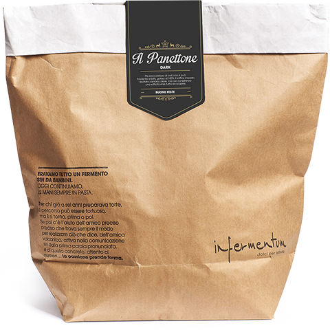 Infermentum Dark chocolate panettone 1kg
