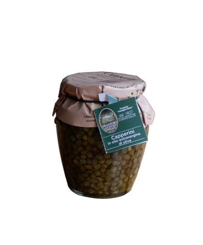 Frantoio Sant'Agata Capers in extra virgin olive oil 450g