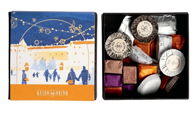 Guido Gobino Christmas Assorted Chocolate Box 180g
