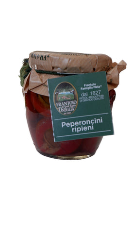 Frantoio Sant'Agata Stuffed cherry peppers with anchovies 180g