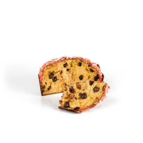 Fratelli Sicilia Panettone with amarena cherries and glazed chocolate cubes 500g