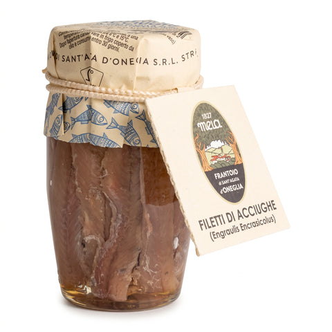 Frantoio Sant'Agata d'Oneglia flat anchovy fillets 78gr