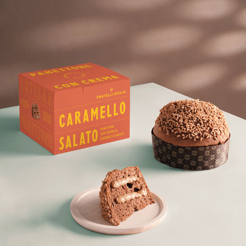 Fratelli Sicilia panettone salted caramel 750g