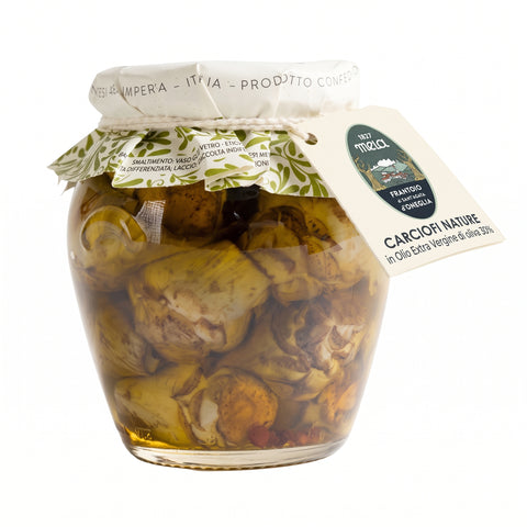 Frantoio Sant'Agata d'Oneglia Artichokes "Nature" in Extra Virgin Olive Oil 290G