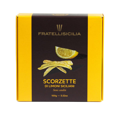 Fratelli Sicilia Lemon Peels 100g