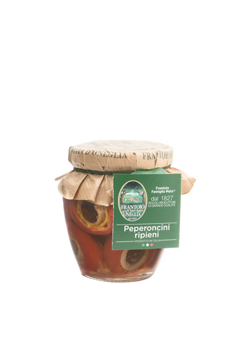 Frantoio Sant'Agata Stuffed cherry peppers with anchovies 180g