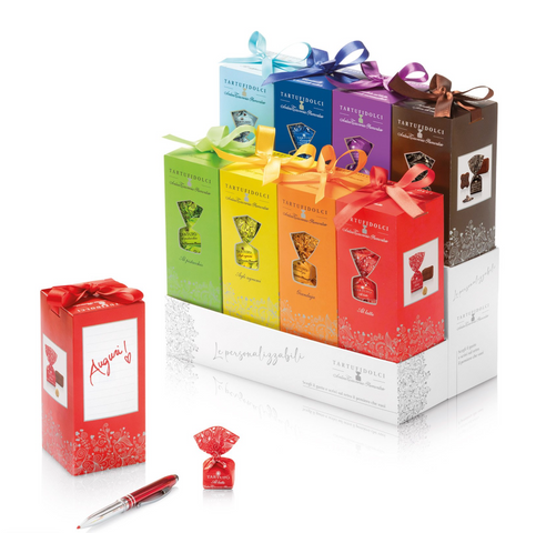 Antica Torroneria Piemontese Tartufi dolci with cocoa nibs "Le Personalizzabili" 160g