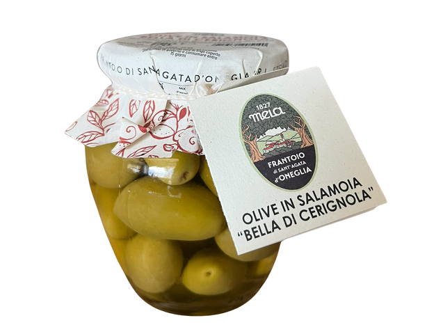 Frantoio di Sant'Agata d'Oneglia Bella di Cerignola Olives in Brine 290gr