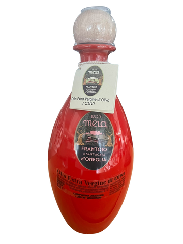 Frantoio Sant'Agata d'Oneglia "I Clivi" Ceramic Red Extra Virgin Olive Oil 500ml