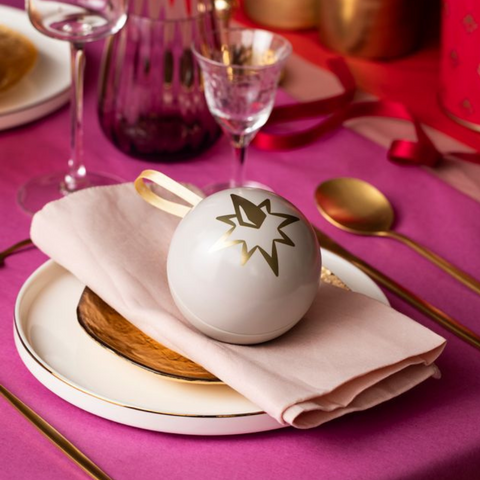 Domori christmas ball ivory 60g