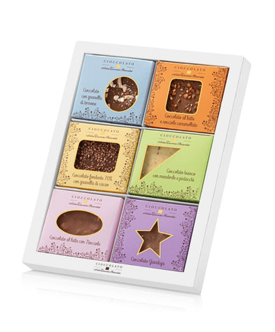 Antica Torroneria Piemontese maxi chocolate bar tasting box 40g*240g