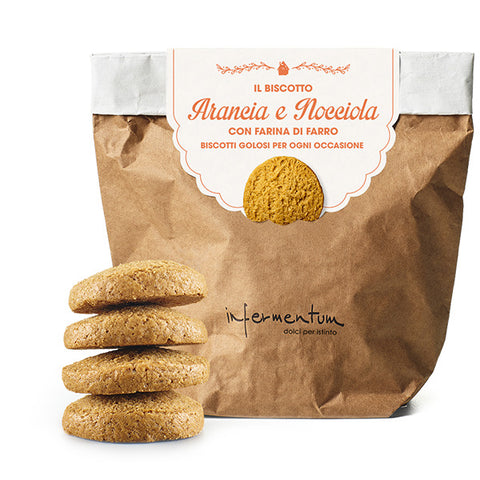 Infermentum Cookie Orange and Hazelnut 160g