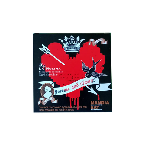 La Molina Love Dark Chocolate Bar 40g