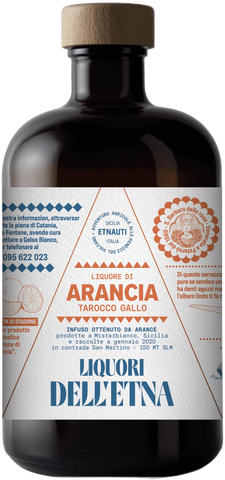 Liquori dell'Etna Orange Tarocco Giallo 500 mL
