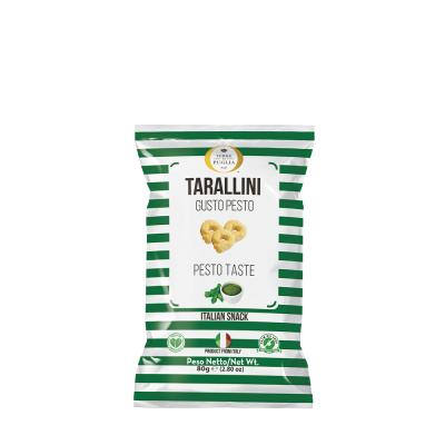 Terre di Puglia Millerighe Tarallini Pesto 230g