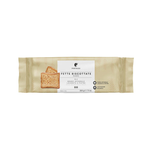 Domori Pintaudi Stone-ground whole wheat rusks 200g