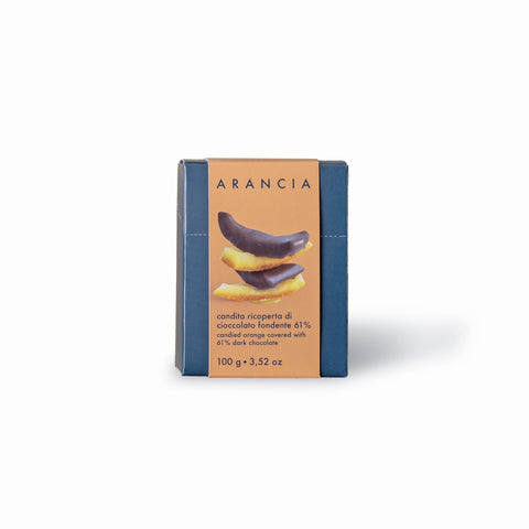 Giraudi dark chocolate with orange canded 100g