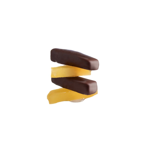 Giraudi dark chocolate with ginger canded 100g