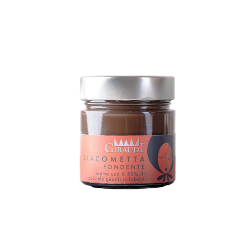 Giraudi Giacometta hazelnuts and dark chocolate cream 200g