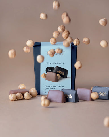 Giraudi gianduiotti hazelnut in box 200g
