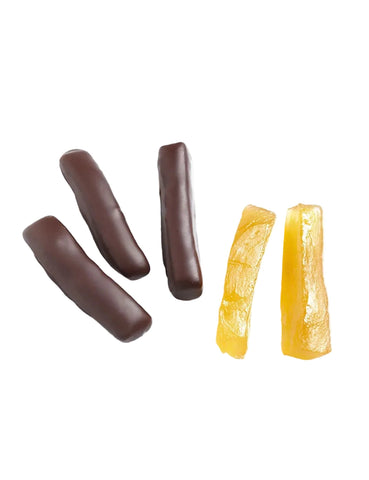 Giraudi dark chocolate with ginger canded 100g
