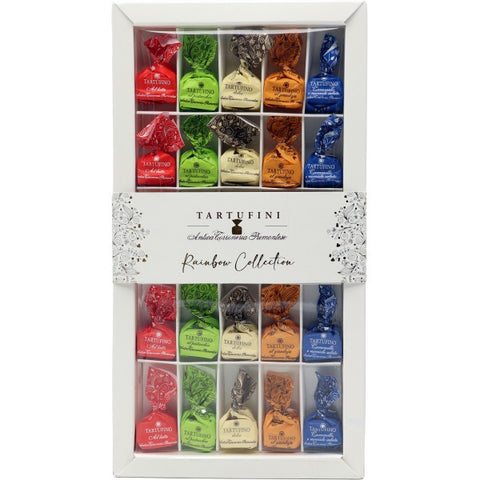 Antica Torroneria Piemontese Tartufini mixed box Rainbow 175g