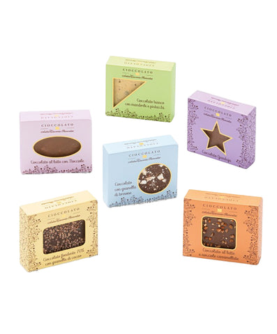 Antica Torroneria Piemontese maxi chocolate bar tasting box 40g*240g
