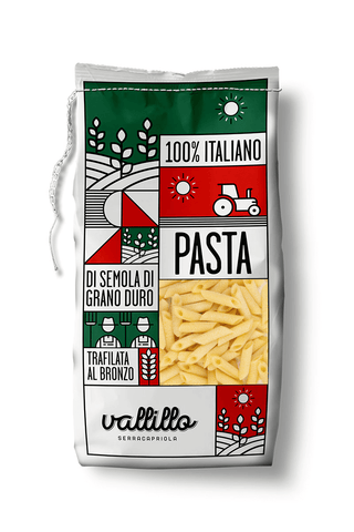 Vallillo Mezze Penne Rigate 500g
