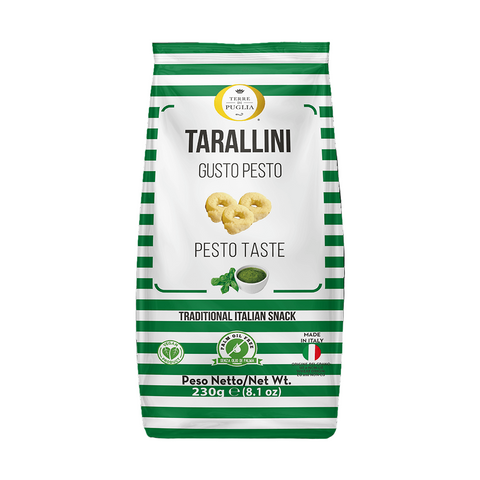 Terre di Puglia Millerighe Tarallini Pesto 230g