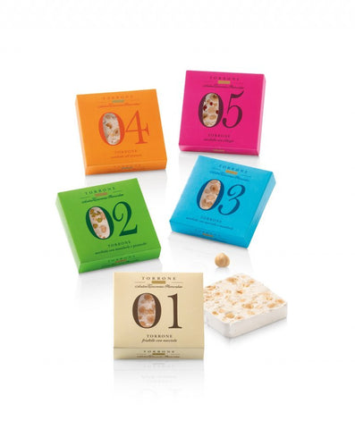 Antica Torroneria Piemontese torrone mixed box "numeri" 80g