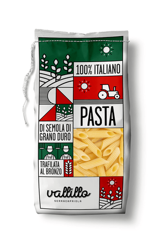 Vallillo Penne Rigate 500g