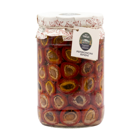 Frantoio Sant'Agata Stuffed cherry peppers with anchovies 1.5kg