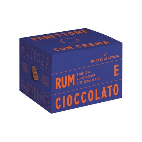 Fratelli Sicilia rum and chocolate panettone 750g