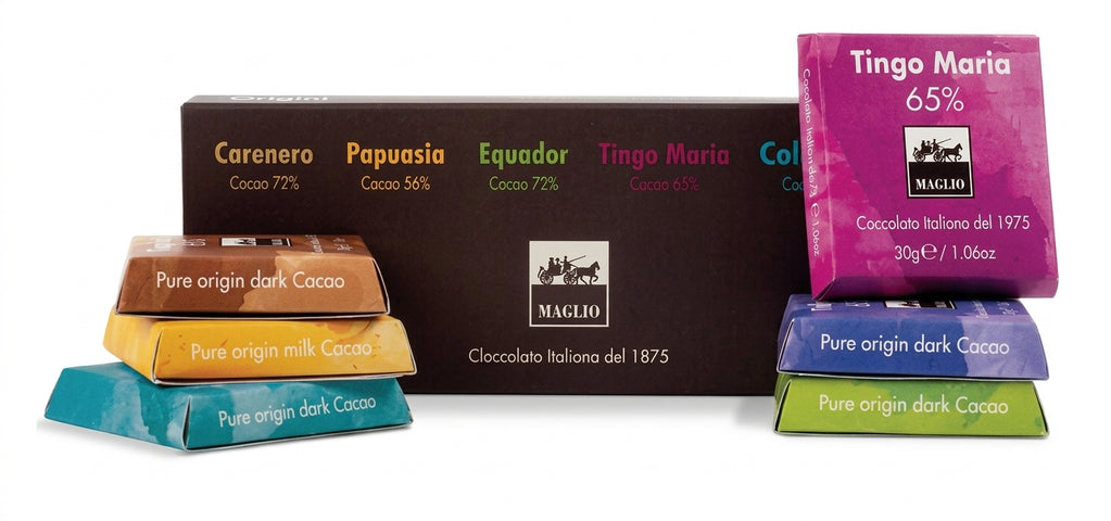 Maglio 6 Single Origin Bars Box 300g