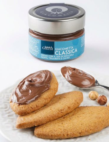 Giraudi Primopan: Hazelnuts Spreadable Cream and Biscuits 100gr