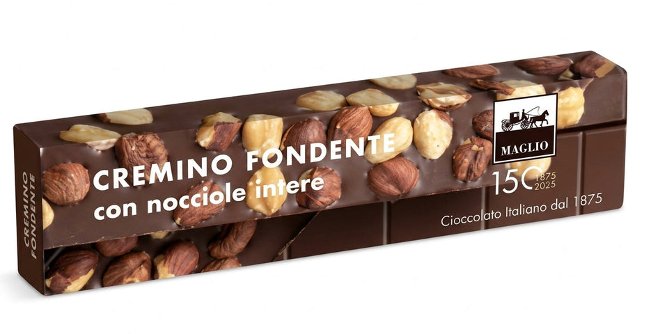 Maglio Dark Chocolate Cremino with Hazelnut 200g