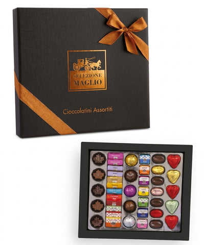 Maglio Fiandra Noir Assorted Chocolate & Praline 340g